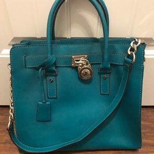 Teal Michael Kors Bag